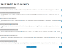 Tablet Screenshot of geengodengeenmeesters.blogspot.com