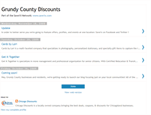 Tablet Screenshot of grundycodiscounts.blogspot.com