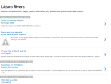 Tablet Screenshot of lazarorivera.blogspot.com