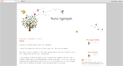 Desktop Screenshot of nurulngerepak.blogspot.com