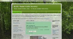 Desktop Screenshot of novotnyradek.blogspot.com