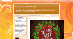 Desktop Screenshot of gracieoliverarts.blogspot.com