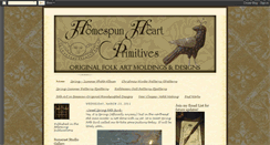 Desktop Screenshot of homespunheartprimitives.blogspot.com