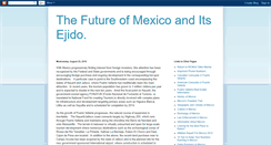 Desktop Screenshot of mexicoejido.blogspot.com