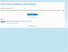 Tablet Screenshot of mexicoejido.blogspot.com