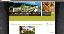 Desktop Screenshot of norfolkislandmuseum.blogspot.com