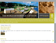 Tablet Screenshot of norfolkislandmuseum.blogspot.com