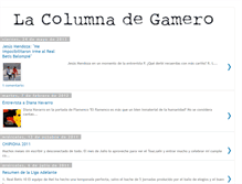 Tablet Screenshot of lacolumnadegamero.blogspot.com