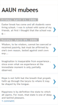 Mobile Screenshot of mubees.blogspot.com
