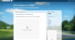 Desktop Screenshot of gpssystemsforsale.blogspot.com