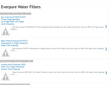 Tablet Screenshot of everpurewaterfilters.blogspot.com