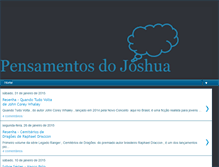 Tablet Screenshot of pensamentosdojoshua.blogspot.com