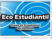 Tablet Screenshot of grupodeestudiantesdelderecho.blogspot.com