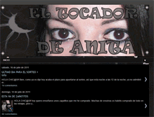 Tablet Screenshot of eltocadordeanita.blogspot.com