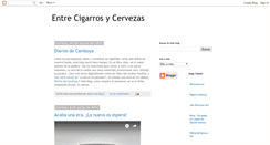 Desktop Screenshot of entrecigarrosycervezas.blogspot.com