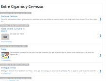 Tablet Screenshot of entrecigarrosycervezas.blogspot.com