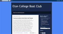 Desktop Screenshot of etonrowingclub.blogspot.com