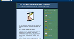 Desktop Screenshot of natural-12hr-cure-for-yeast-infection.blogspot.com