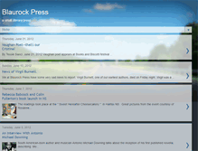 Tablet Screenshot of blaurockpress.blogspot.com