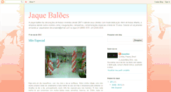 Desktop Screenshot of jaquebaloes.blogspot.com