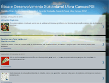 Tablet Screenshot of eticaedesenvolvimentosustentavelulbra.blogspot.com