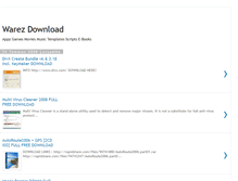 Tablet Screenshot of downwarez4u.blogspot.com