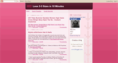 Desktop Screenshot of coutureanatomee.blogspot.com
