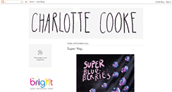 Desktop Screenshot of charlottecookeillustration.blogspot.com