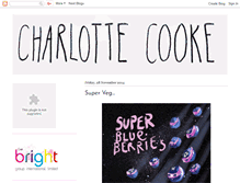 Tablet Screenshot of charlottecookeillustration.blogspot.com