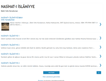 Tablet Screenshot of nasihatiislamiyye.blogspot.com