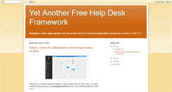 Desktop Screenshot of help-desk-framework.blogspot.com