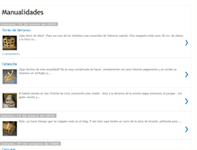 Tablet Screenshot of manualidades-juanjo.blogspot.com