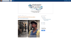 Desktop Screenshot of farawayplaceshadassah.blogspot.com