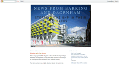 Desktop Screenshot of newsfrombarkinganddagenham.blogspot.com