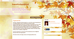 Desktop Screenshot of inestintenblut.blogspot.com