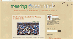 Desktop Screenshot of meetingopenmind.blogspot.com