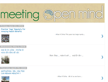 Tablet Screenshot of meetingopenmind.blogspot.com