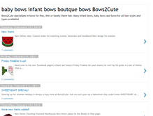 Tablet Screenshot of bows2cute.blogspot.com