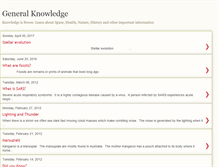 Tablet Screenshot of general-knowledge.blogspot.com