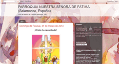 Desktop Screenshot of corodefatima.blogspot.com
