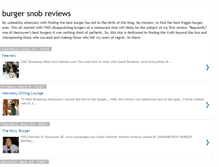 Tablet Screenshot of burgersnob-reviews.blogspot.com