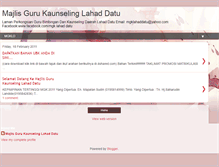 Tablet Screenshot of majlisgurukaunselinglahaddatu.blogspot.com