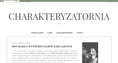 Desktop Screenshot of charakteryzatornia.blogspot.com