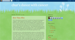 Desktop Screenshot of charsdancewithcancer.blogspot.com