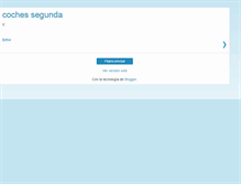Tablet Screenshot of cochessegunda.blogspot.com