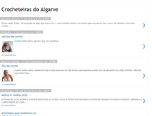 Tablet Screenshot of crocheteirasdoalgarve.blogspot.com