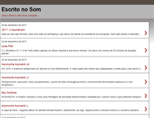 Tablet Screenshot of escritonosom.blogspot.com