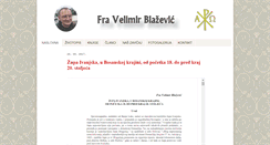 Desktop Screenshot of fra-velimir.blogspot.com