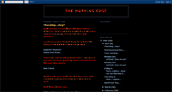 Desktop Screenshot of mornedge.blogspot.com
