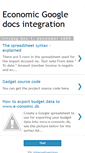 Mobile Screenshot of economic-google-docs.blogspot.com